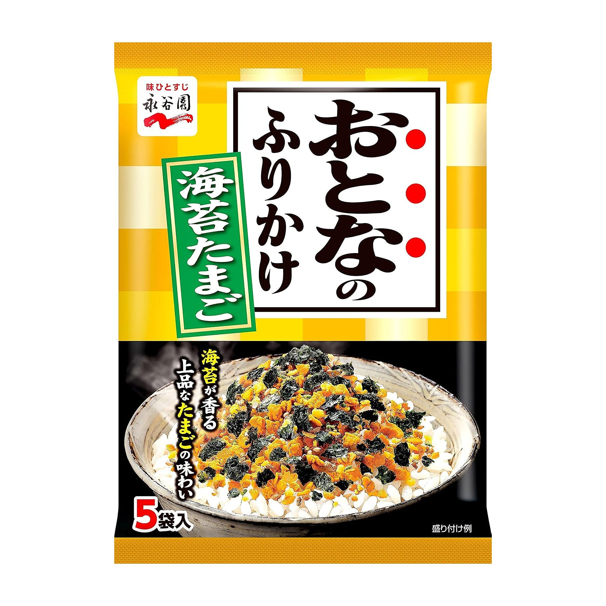 Nagatanien Rice Seasoning Seaweed & Egg